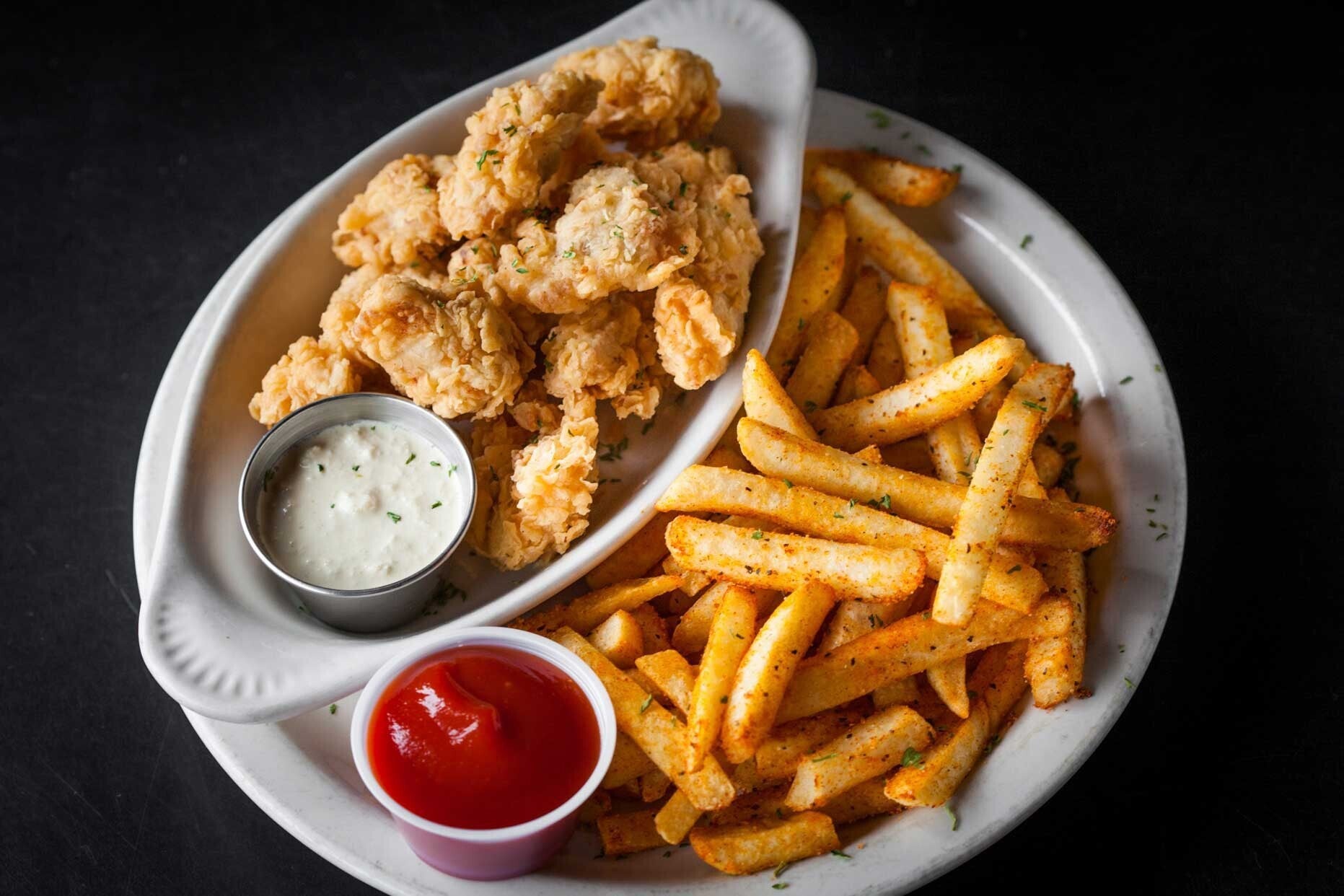 Alligator with Fries Kasian Seafood Boil